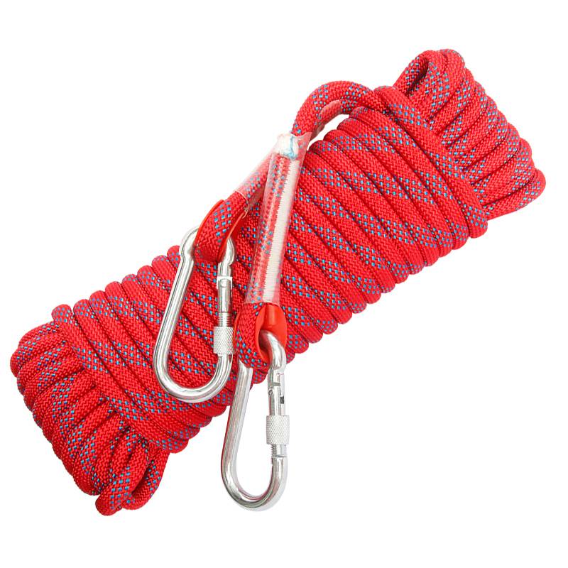 Lifeline 20 meters with double hooks